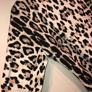 Leopard print bodycon